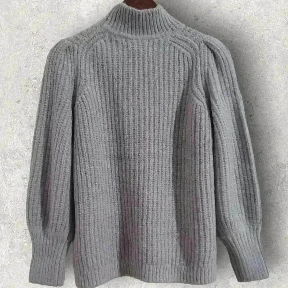 Spanx Ribbed Fluffy High Neck Jumper - Picture 4 of 5